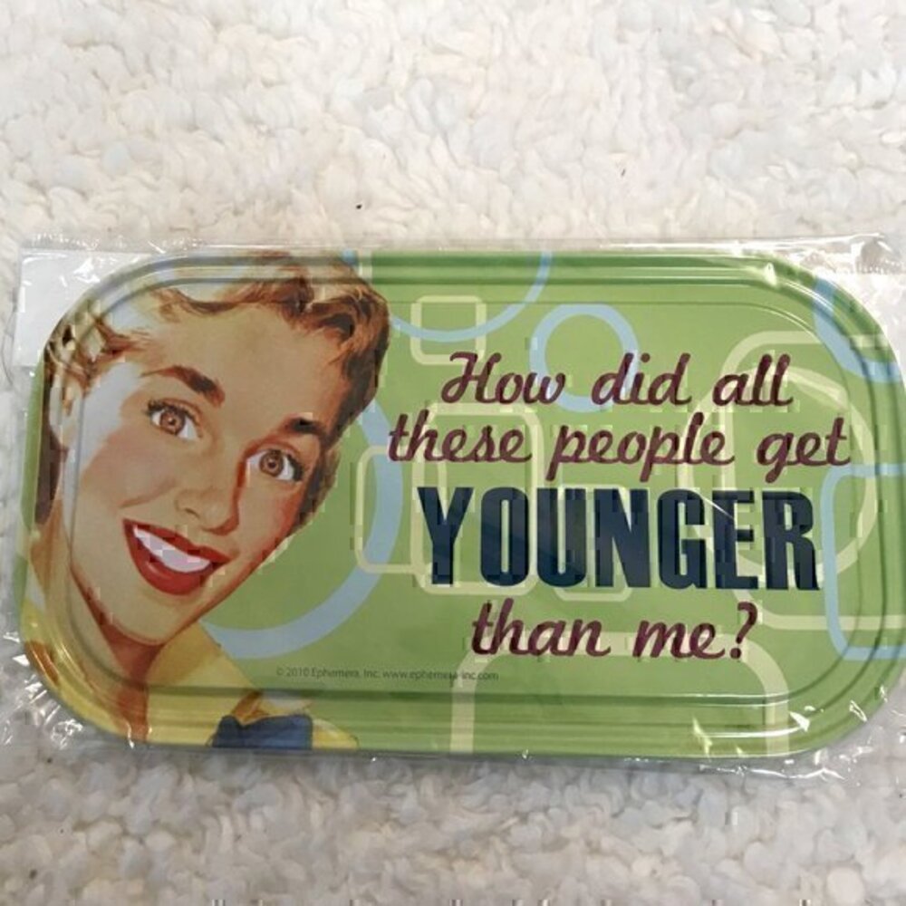 Vandor "Younger" Anne Taintor Magnetic Trinket Tray